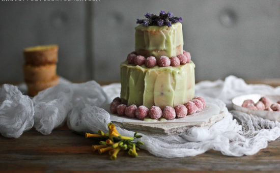 Cypriot Almond Balls & Raspberry Bday Cake